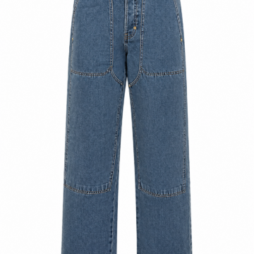 Distressed Blue Skinny Jeans