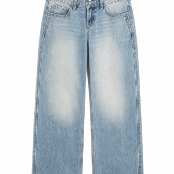 Straight Fit Mid-Rise Blue Jeans