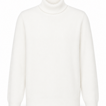 White Cotton Poplin Classic Button-Down Shirt
