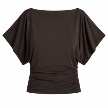 Olive Green Short Sleeve Henley