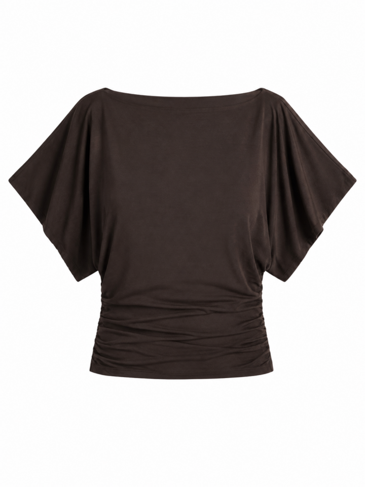 Olive Green Short Sleeve Henley