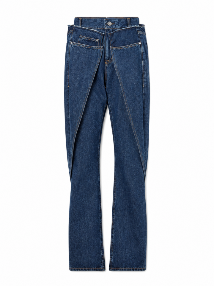 Slim Fit Dark Wash Jeans