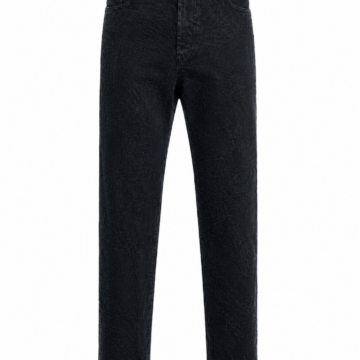 Black Straight Leg Jeans