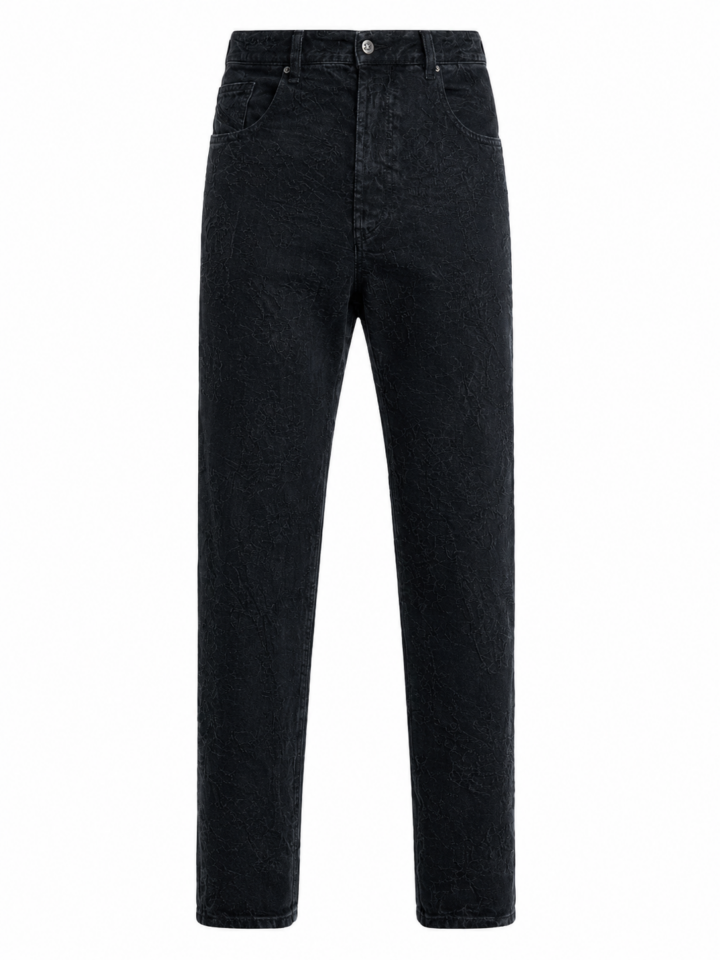 Black Straight Leg Jeans