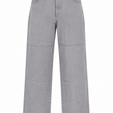 Slim Fit Distressed Black Jeans